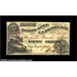 Sing Sing, NY- Wm. E. Ryder 50¢ July 18, 1862 Harris 52An even nicer example than the 25¢ from here,