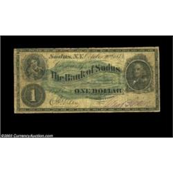 Sodus, NY- The Bank of Sodus $1 Oct. 20, 1874 Harris 18An interesting note from a venture of E.A. Gr