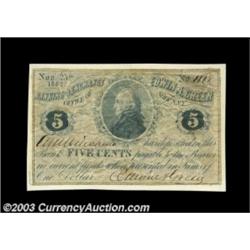 Sodus, NY- Edwin A. Green 5¢ Nov. 25, 1862 Harris 4A nice example printed in green, and the Harris p