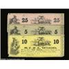 Image 1 : Springfield Center, NY- Shipman & Tuthill 5¢, 10¢, 25¢ Nov., 1862 Harris 5-7Three pieces, each on a