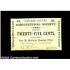 Image 1 : Steuben County, NY- Steuben County Agricultural Society 25¢ Harris 7A just plain rare note, and the