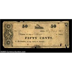 Tully, NY- David R. Arnold 50¢ May 29, 1848 Harris 4The plate note and only example listed in Harris