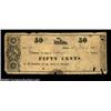 Image 1 : Tully, NY- David R. Arnold 50¢ May 29, 1848 Harris 4The plate note and only example listed in Harris