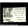 Image 2 : Utica, NY- The Bank of Utica 9¢ Jan. 1, 1816 Haxby UNL Harris 24An exceptionally rare note which is