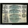 Image 1 : Utica, NY- H. Beckwith 10¢, 15¢, 25¢ Oct. 26, 1862 Harris 107-109Three pieces, the 10¢ issued Fine,