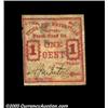Image 1 : Utica, NY- Utica & Waterville Central Plank Road Co. 1¢ Harris 272A very scarce note, with this the