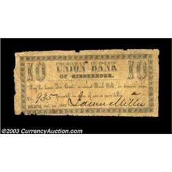 Valatie, NY- L. Miller 10¢ Oct. 1, 1862 Harris 6The only issuer listed from this small Columbia Coun