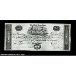 Watertown, NY- Jefferson County Bank $50 G40 ProofA rare high denomination Reed Proof which we've no