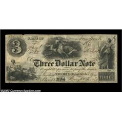 Wellsville, NY- Hoyt Lewis & Russell $3 Aug. 1, 1853 Harris 11The Harris plate note from this very t