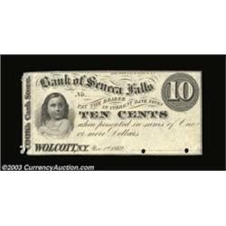 Wolcott, NY- Cook's Cash Store 10¢, 25¢ Nov. 1, 1862 Harris 5, 6Two pieces, the 10¢ About New with a
