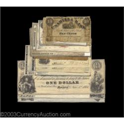 A Starter Collection of New York Scrip PiecesMinaville, NY - 5¢ Elias A. Brown Nov. 1, 1862 Harris 5