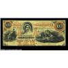 Image 1 : Charlotte, NC- Bank of Charlotte $10 Feb. 22, 1859 G12b Pennell 390A scarce note in this grade. Nice