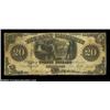 Image 1 : Charlotte, NC- Bank of Charlotte $20 July 19, 1853 C14 Pennell 400CNA very scarce counterfeit of a n
