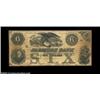 Image 1 : Elizabeth City, NC- The Farmers Bank of North Carolina $6 July 21, 1853 UNLA counterfeit which is pa