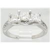 Image 5 : 1.31 ctw Diamond Ring - 14KT White Gold