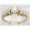 Image 4 : 1.14 ctw Diamond Ring - 14KT Yellow Gold