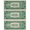 Image 2 : 1935 Choice Uncirculated $1 Silver Certificate Currency Lot of 3