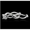 Image 3 : 0.90 ctw Diamond Wedding Ring Set - 18KT White Gold