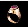 Image 4 : 2.50 ctw Rubellite Ring - 14KT Rose Gold