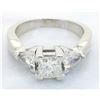 Image 3 : 1.24 ctw Diamond Ring - Platinum