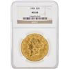 Image 1 : 1904 NGC MS64 $20 Liberty Head Double Eagle Gold Coin