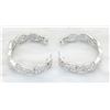 Image 5 : 3.18 ctw Diamond Earrings - 14KT White Gold