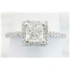 Image 4 : GIA Cert 1.03 ctw Diamond Ring - 14KT White Gold