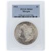 Image 1 : 1921 PCGS MS64 Morgan Silver Dollar