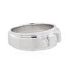 Image 2 : 14KT White Gold 0.43 ctw Diamond Ring