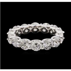 4.17 ctw Diamond Ring - 14KT White Gold