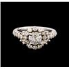 Image 2 : 14KT White Gold 1.84 ctw Diamond Ring