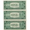 Image 2 : 1935 Choice Uncirculated $1 Silver Certificate Currency Lot of 3
