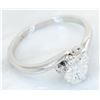Image 7 : 0.58 ctw Diamond Ring - 14KT White Gold