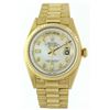 Image 1 : Rolex President 18KT Gold Diamond DayDate Men's Watch