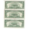 Image 2 : 1963 $5 Red Seal Bill Lot of 3