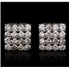 Image 1 : 14KT Yellow Gold 1.57 ctw Diamond Earrings