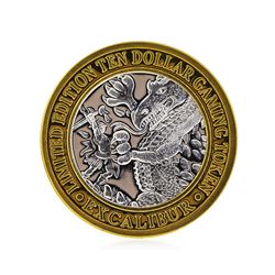 Limited Edition $10 Las Vegas .999 Silver Gaming Token
