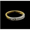 Image 1 : 0.4 ctw Diamond Ring - 14KT White and Yellow Gold