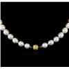 Image 2 : South Sea Cultured Pearl Necklace - 14KT Yellow Gold