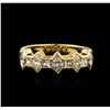 Image 2 : 14KT Yellow Gold 1.62 ctw Diamond Ring