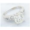 Image 8 : 2.46 ctw Diamond Ring - 14KT White Gold