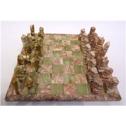 Onyx And Marble Chess Set
