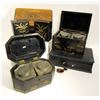 Image 1 : Six Lacquer And Inlay Boxes And Tea Caddys