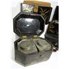 Image 2 : Six Lacquer And Inlay Boxes And Tea Caddys