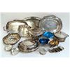 Image 1 : Twenty Assorted Silver Plated Pieces