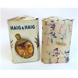 Two Bottles Of Haig & Haig Pinch Bottles