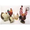 Image 1 : Six Chicken Related Decorations