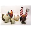 Image 2 : Six Chicken Related Decorations