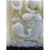Image 2 : White Jade Guanyin Miniature Table Screen