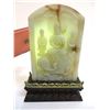 Image 3 : White Jade Guanyin Miniature Table Screen